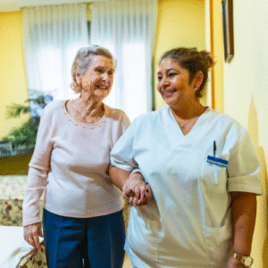 Selección profesional de cuidadores domiciliarios en Clan Salud.